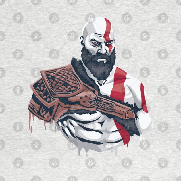 Kratos God of war by dbcreations25